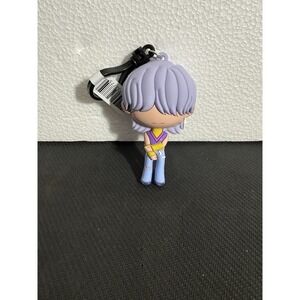 K-Pop Demon Hunters Saja Boy "Mystery" Figural Bag Clip Keychain Kpop Monogram